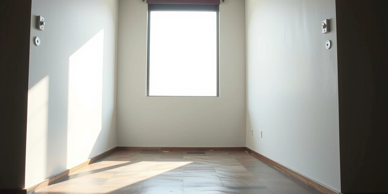 Minimalist light and shadow representation of data clarity